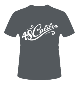Image of 48 Caliber Logo T-Shirt (Mens & Womens Available)