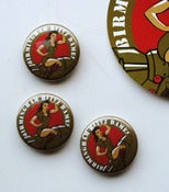 Image of Blitz Dames Pin Badges (x3)