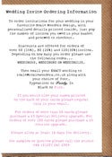 Image of Wedding Invitation ordering & discount information