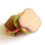 Image of Ham & Cheese Sammich Earrings