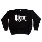 Image of ORIGINAL LOGO CREWNECK - BLACK