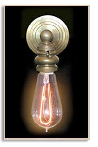 Image of F1900 Horseshoe 40 watt Reproduction Vintage Style Light Bulb