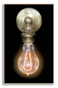 Image of F1920 Double Loop 30 Watt Reproduction Vintage Style Light Bulb