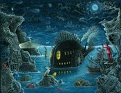 Image of "NIGHT TRAWLER"   Special Large Signed Edition