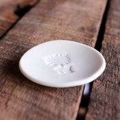 Image of Porcelain trinket bowl