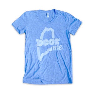 Image of BeerME T-Shirt (Womens - Athletic Blue)