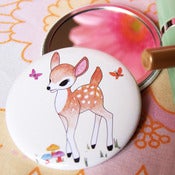 Image of Woodland Fawn Pocket Mirror
