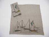 Image of Linen <i>Boat</i> Napkins