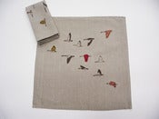 Image of Linen <i>Geese</i> Napkins