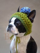 Image of The Blue Blossom Pet Hat