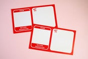 Image of Vintage "to and from" labels