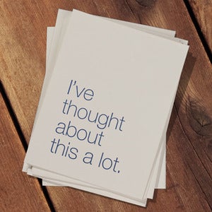 Image of Sincerity Card
