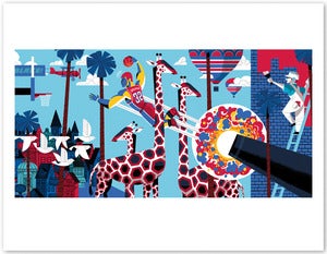Image of Blake Griffin Print