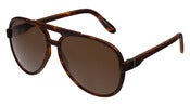 View Clyde - Matt Havana Tort Frame - Chocolate Brown Lens