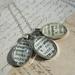 Image of Vintage Dictionary Necklace - Your choice of three words - Sterling Chain