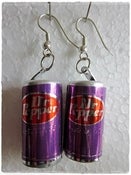 Image of Dr. Pepper earrings