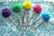 Image of Ruffled Rose Bookmark {2 for $8}