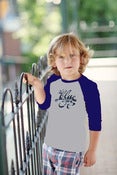 Image of Ol'Blue Eyes Kid Baseball Shirt