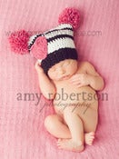 Image of Punk Love Pom Pom Sack Hat