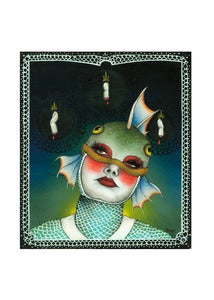Image of This is My Fish Face Mini Giclee