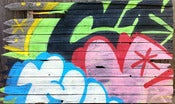 Image of Painted Fence