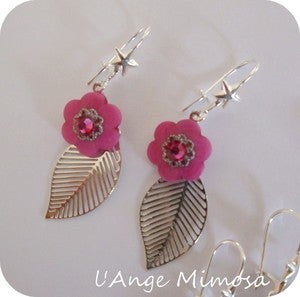 Image of Boucles d'oreilles "jolies fleurettes"