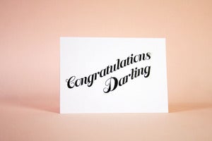 Image of Congratulations Darling