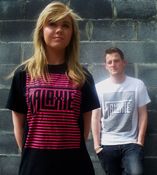 Image of Le Galaxie Grid Tee - BLACK