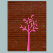 Image of Brick Stencil Card