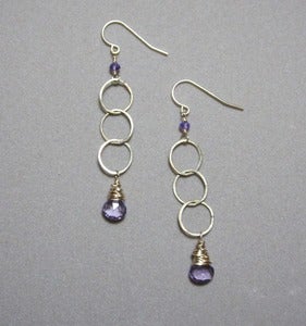 Image of Elysium Jewelry 3 hoops earrings