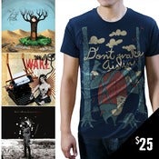 Image of All 3 CDs + "Lumberjack" shirt