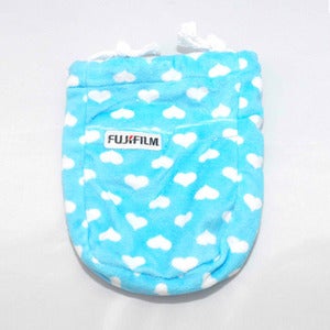 Image of Fujifilm Instax Mini Camera Carry Bag - Blue Hearts