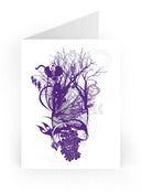 Image of Enchanted spiral greeting card