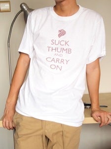 Image of Suck Thumb & Carry On (Shirt)