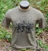 Image of Dancing Trees on Men's Hemp in Deep Sage