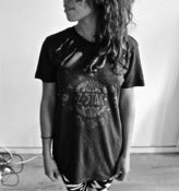 Image of Z-STAR | BLACK T-SHIRT - Lotus Crest