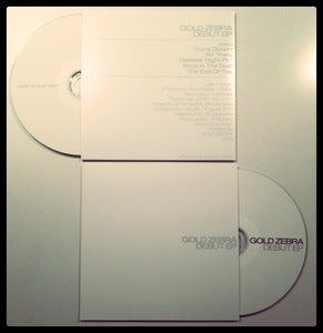 Image of GOLD ZEBRA - Debut EP CD