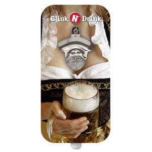 Image of Clink N Drink Beer Maid "Ships W/ No Clink N Drink Logo"