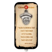 Image of Clink N Drink Winston Churchill Quote