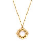 Image of 3x4 Necklace _ Gold