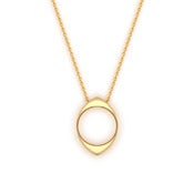 Image of Eye Necklace _ Gold