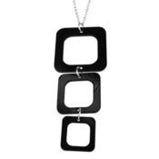Image of VLING CLASSIC "ELEKTRA" Necklace made from a recycled vinyl record.