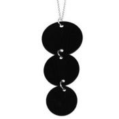 Image of VLING CLASSIC "VICTOR" Necklace made from a recycled vinyl record.