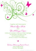 Image of Butterfly Invitation