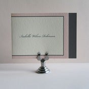 Image of Personal Folded Notes - Pink and Grey
