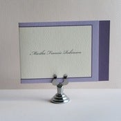 Image of Personal Folded Notes - Purple and Lavender