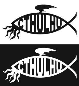 Image of Cthulhu Decal (8.5" x 4.125")