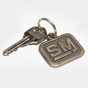 Image of Speed Merchant Bronze Keychain