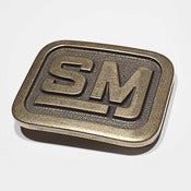 Image of Speed Merchant Bronze Belt Buckle