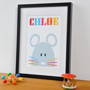Image of 'Mouse' Personalised Print